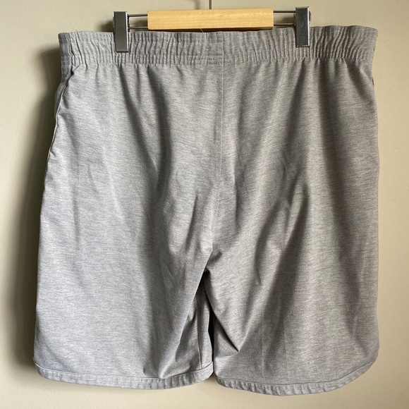 Headrush Fortune Favours The Brave Men's Gray Athletic Gym Shorts Size 2XL - Picture 6 of 14